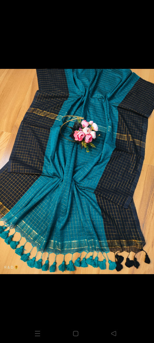 Kallyani Mul cotton saree