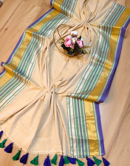 Nalini Mulcotton saree ♥️