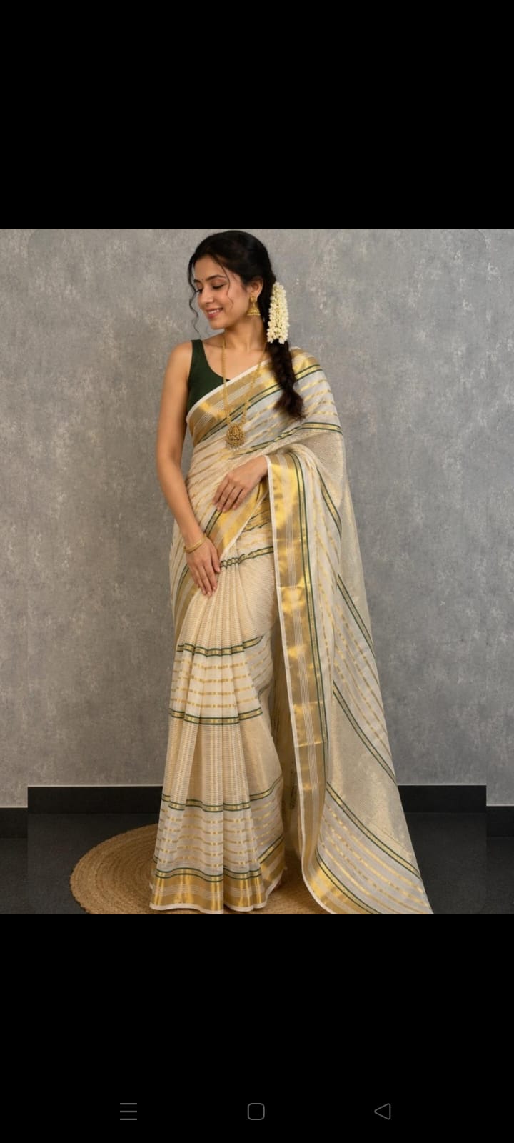 Bhamini  Mulcotton saree ♥️