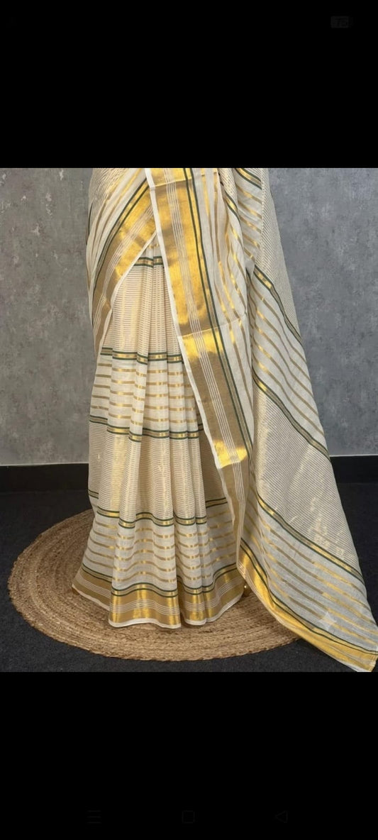 Bhamini  Mulcotton saree ♥️